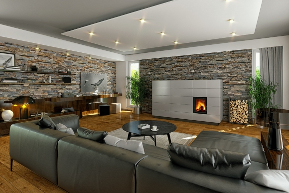 DYNAMIC 3G 44.55.01 - печная топка для длительного накопительного нагрева с двойным остеклением