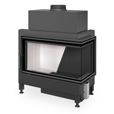 На рисунке показан правый вариант каминной топки.