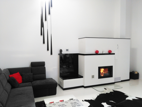 DYNAMIC 2G 66.50.01 - каминная топка прямая, двойное остекление