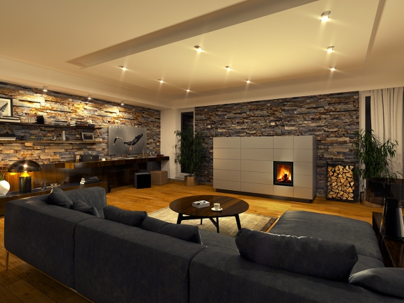 DYNAMIC 3G 44.55.01 - печная топка для длительного накопительного нагрева с двойным остеклением